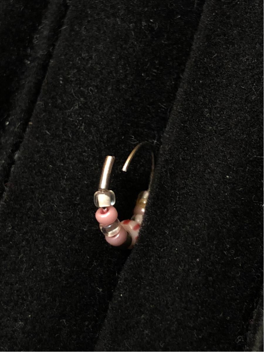 フープピアス 両耳用 レディース アクセサリー 女性用 服飾小物 雑貨 中古品【3262】A_画像2