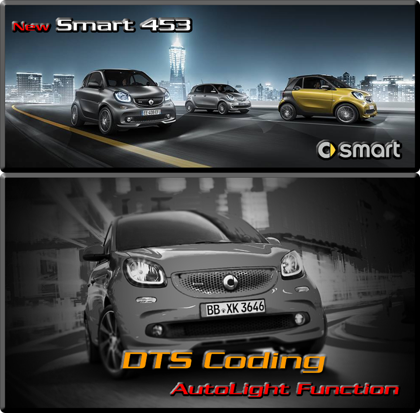  Hokkaido inside limitation #MCC Smart 453#Auto Light ( automatic light function setting ) coding 