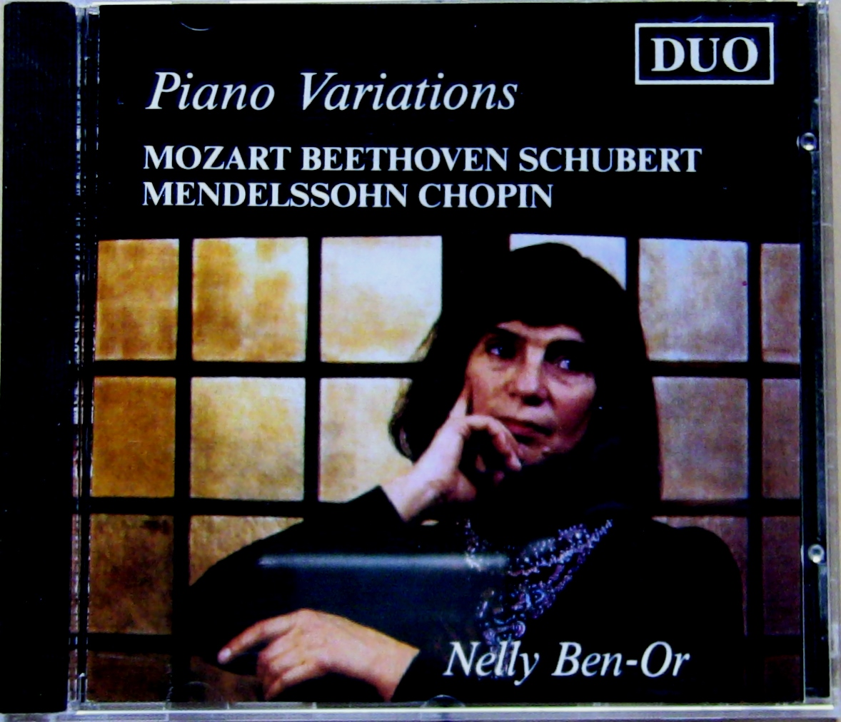 【CD】 Nelly Ben-Or / Piano Variations ☆ ネリー・ベン・オル / ピアノ・バリエーションズ_画像1