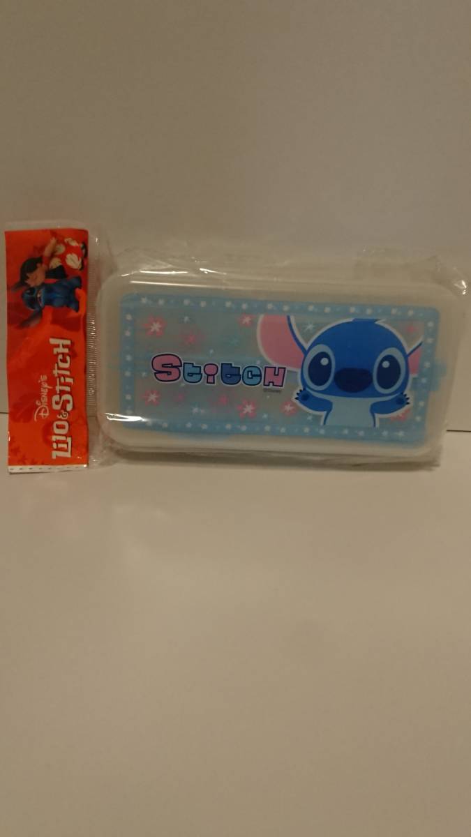 新品 ディズニー スティッチ カトラリーセット お弁当食器_画像1