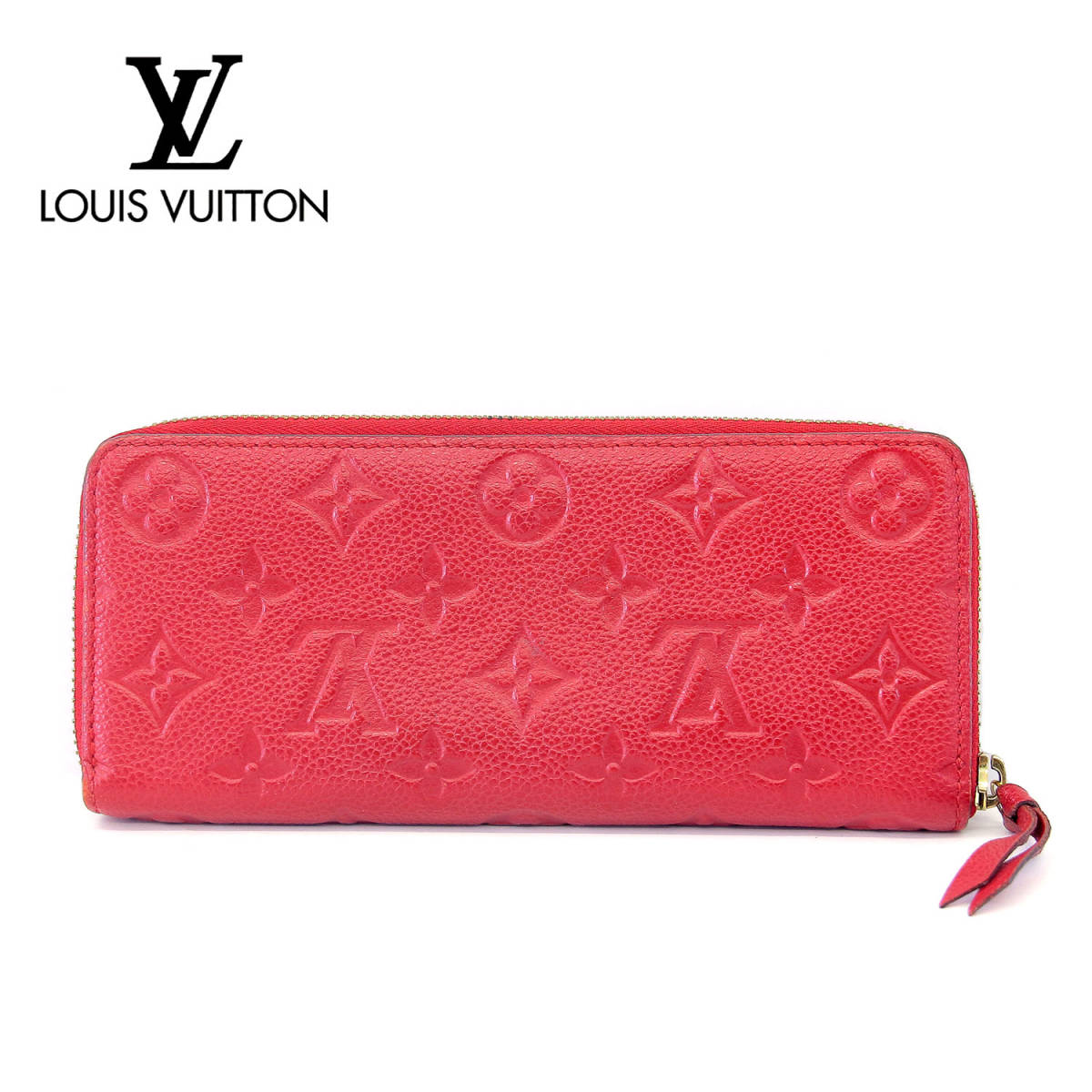 送料無料【LOUIS VUITTON】ルイ ヴィトン 長財布 ロングウォレット コイン別 モノグラム アンプラント ジッピーウォレット ラウンド_画像2