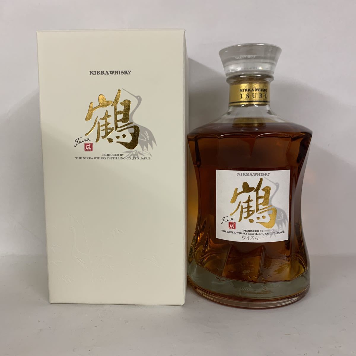 NIKKA(ニッカ)鶴 スリムボトル 43% 700ml 箱付き 古酒