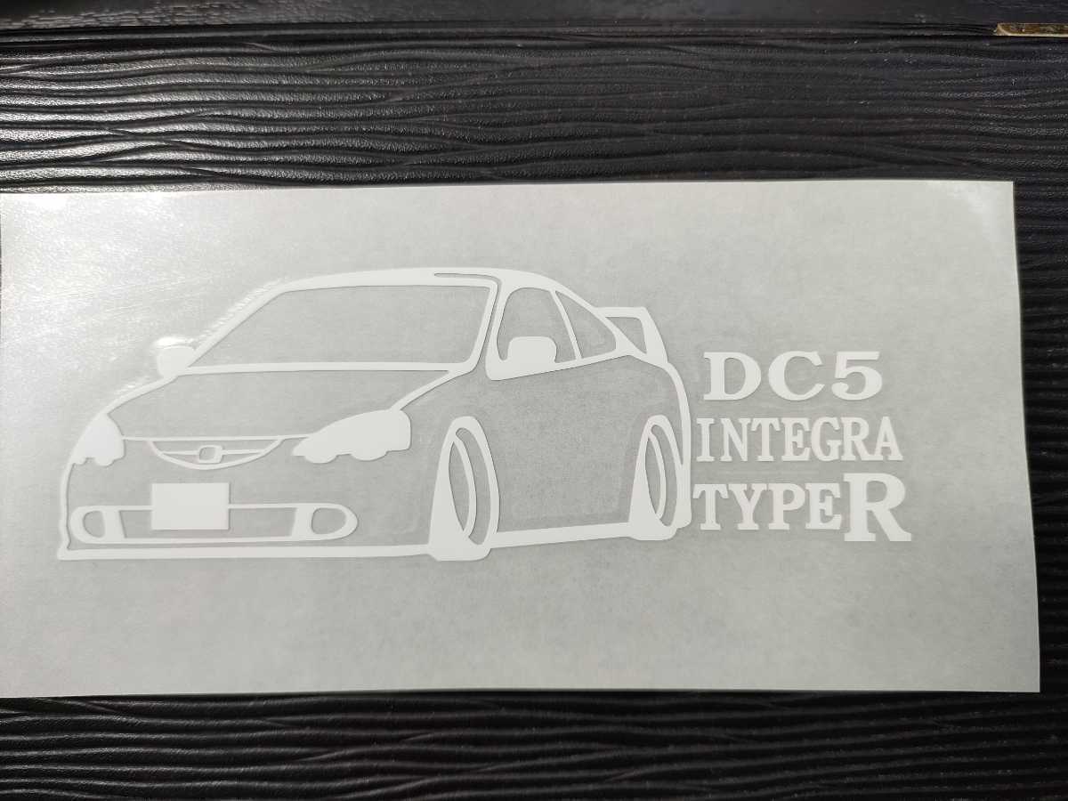 インテグラ 車体ステッカー DC5 前期 ホンダ タイプR 車庫短仕様_画像2