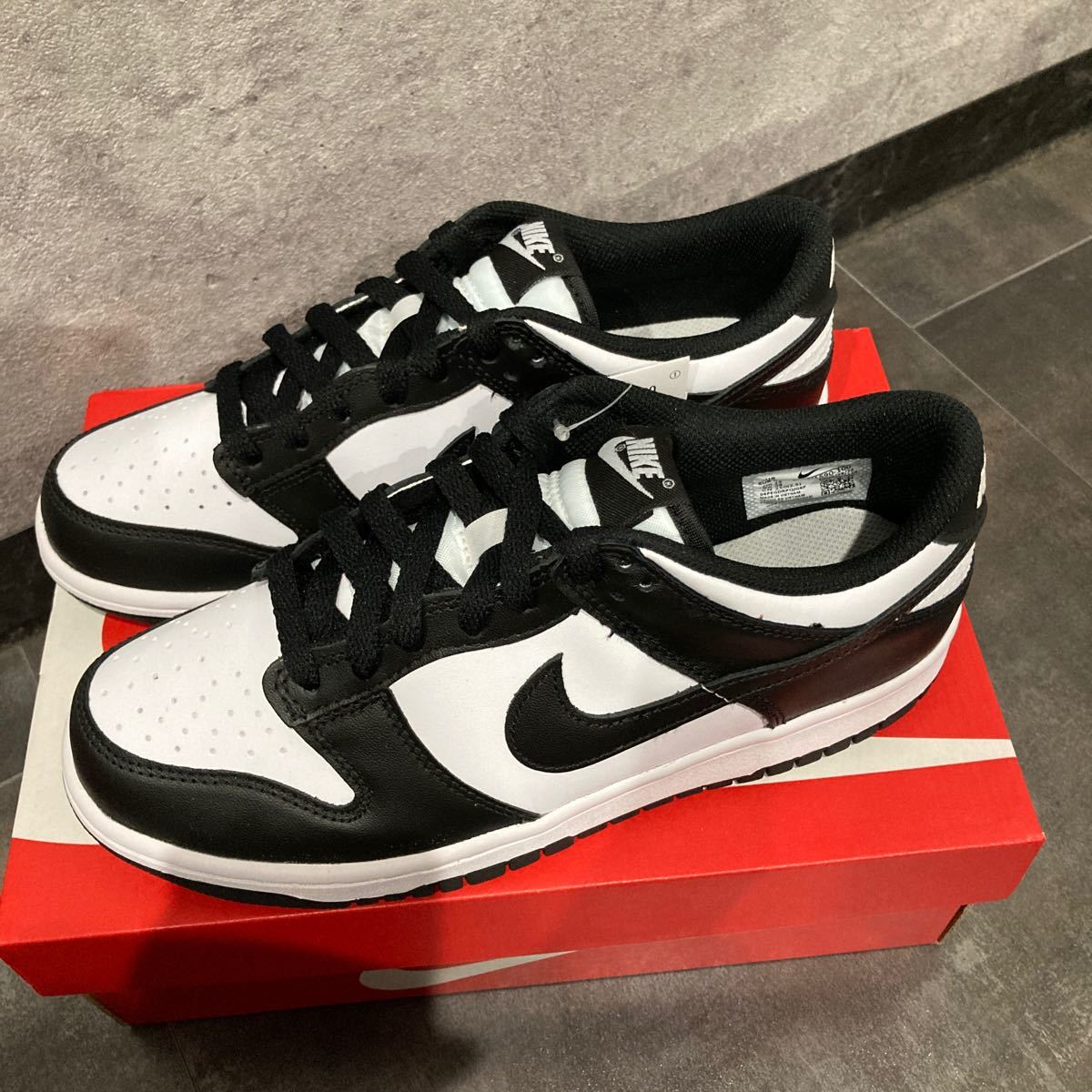 NIKE DUNK LOW PS ナイキ ダンクローキッズ パンダ 19㎝ sariater 