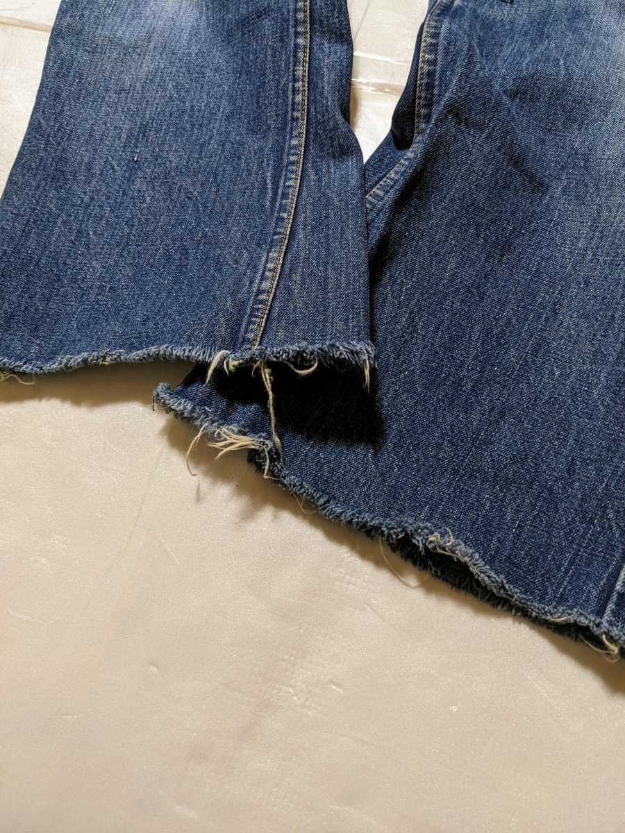 希少 ビッグE Levis 646 ビンテージ オリジナル 70s USA製 ベルボトム/リーバイス 517 684 501 66前期 60s フレアデニム グランジ 古着 大人気の 70s リーバイス 684 646 517 ビンテージ ビッグE 646 デニム/ジーンズ