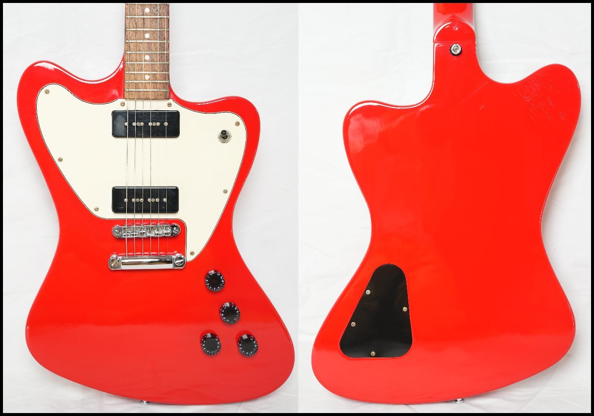 ★EASTWOOD GUITARS★STORMBIRD RED ファイアーバードタイプ ノンリバース★