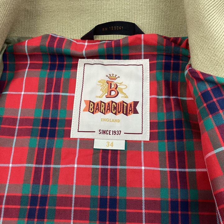 BARACUTA G9 オリジナル ハリントンジャケット 未使用品 W11372