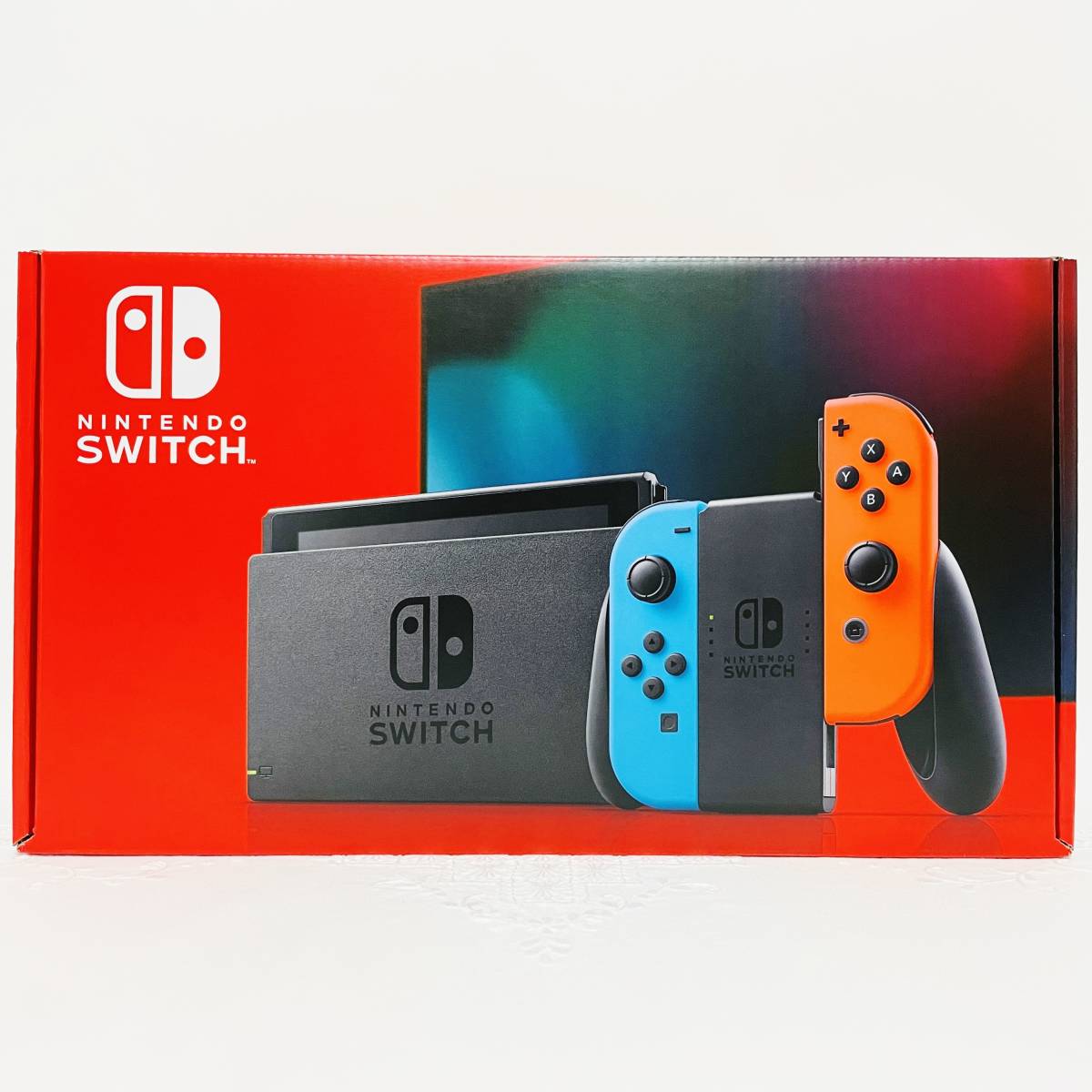 新作続 Nintendo S witch ネオンレッド ネオンブルー 本体 新モデル