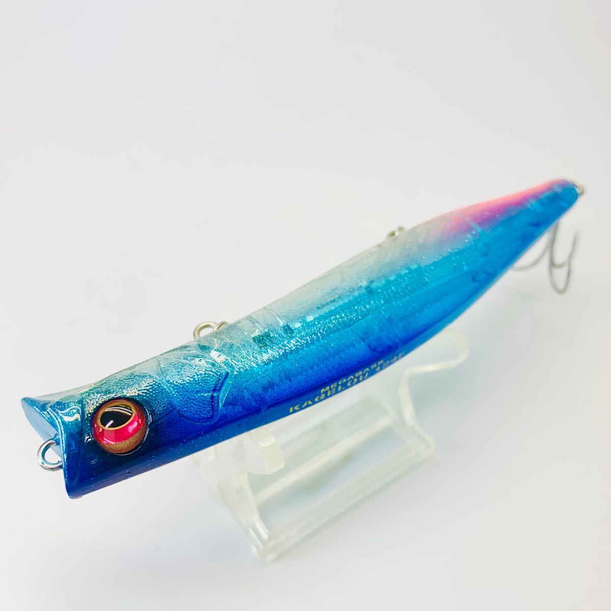 美品】メガバス カゲロウ 124F ブルークリアデュエットラメ 美品】メガバス カゲロウ 124F ブルークリアデュエットラメ
