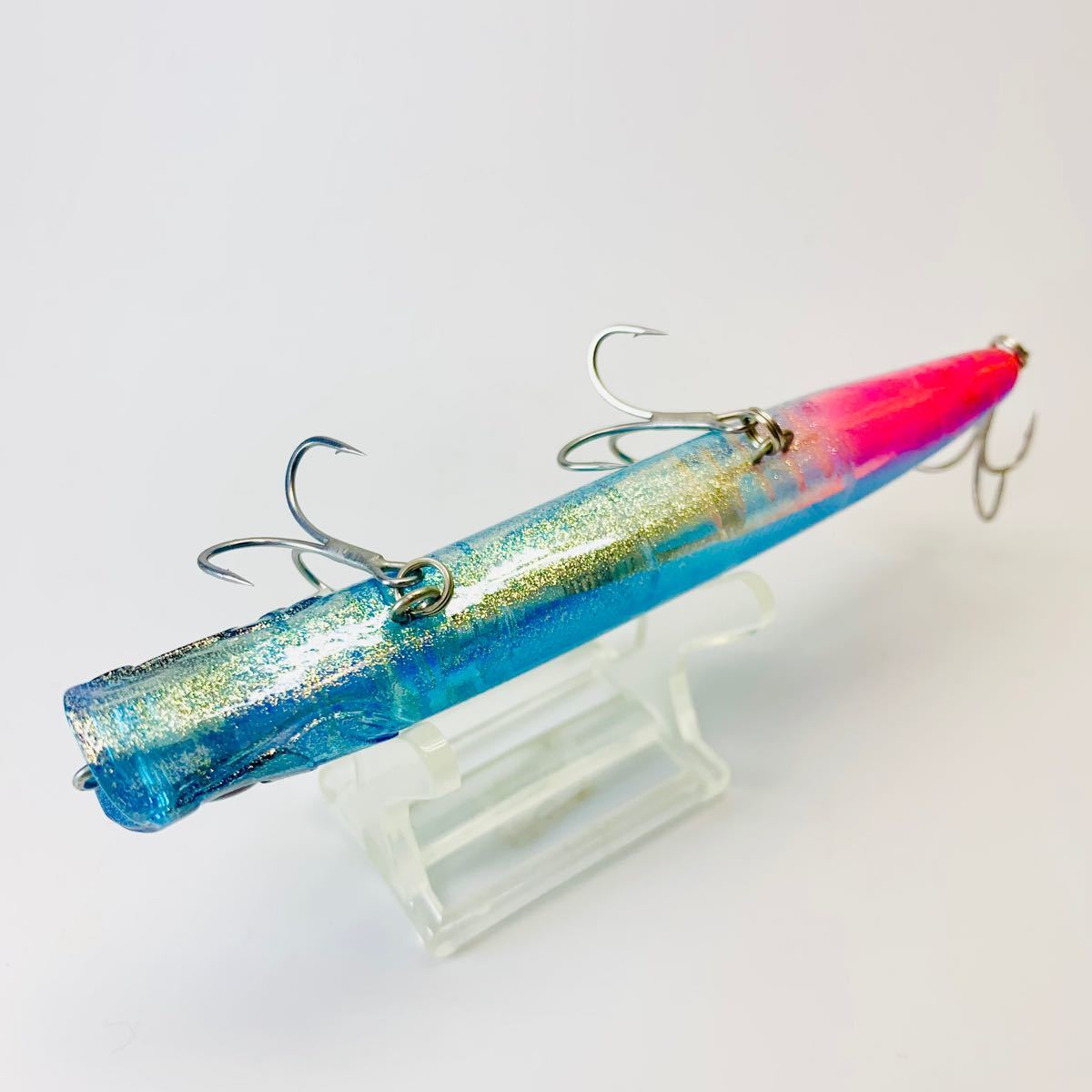 美品】メガバス カゲロウ 124F ブルークリアデュエットラメ 美品】メガバス カゲロウ 124F ブルークリアデュエットラメ