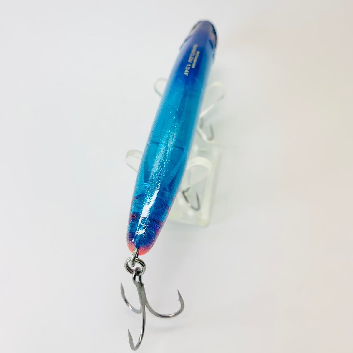 美品】メガバス カゲロウ 124F ブルークリアデュエットラメ 美品】メガバス カゲロウ 124F ブルークリアデュエットラメ