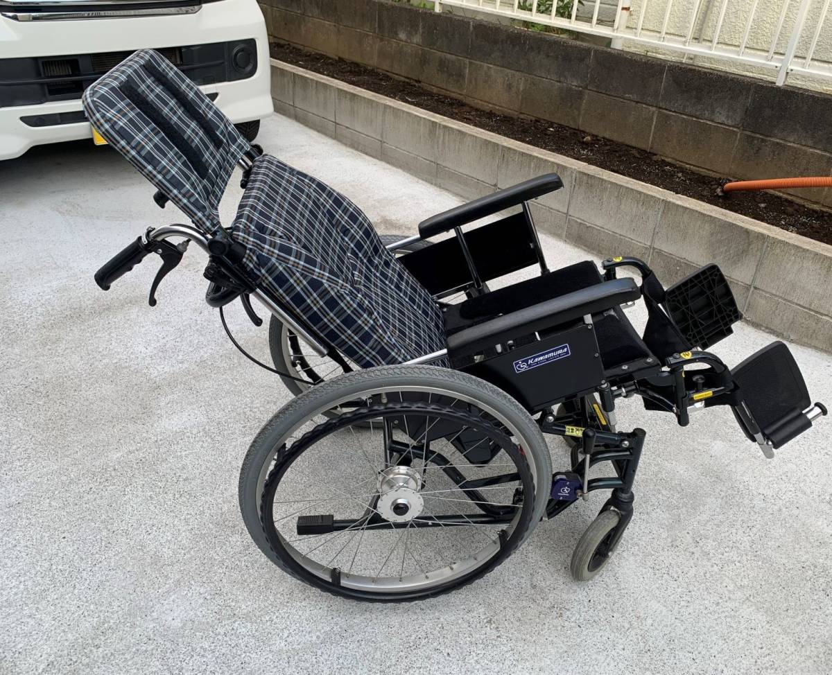 カワムラ製 大型ティルト・リクライニング車椅子 引き取り限定近場は