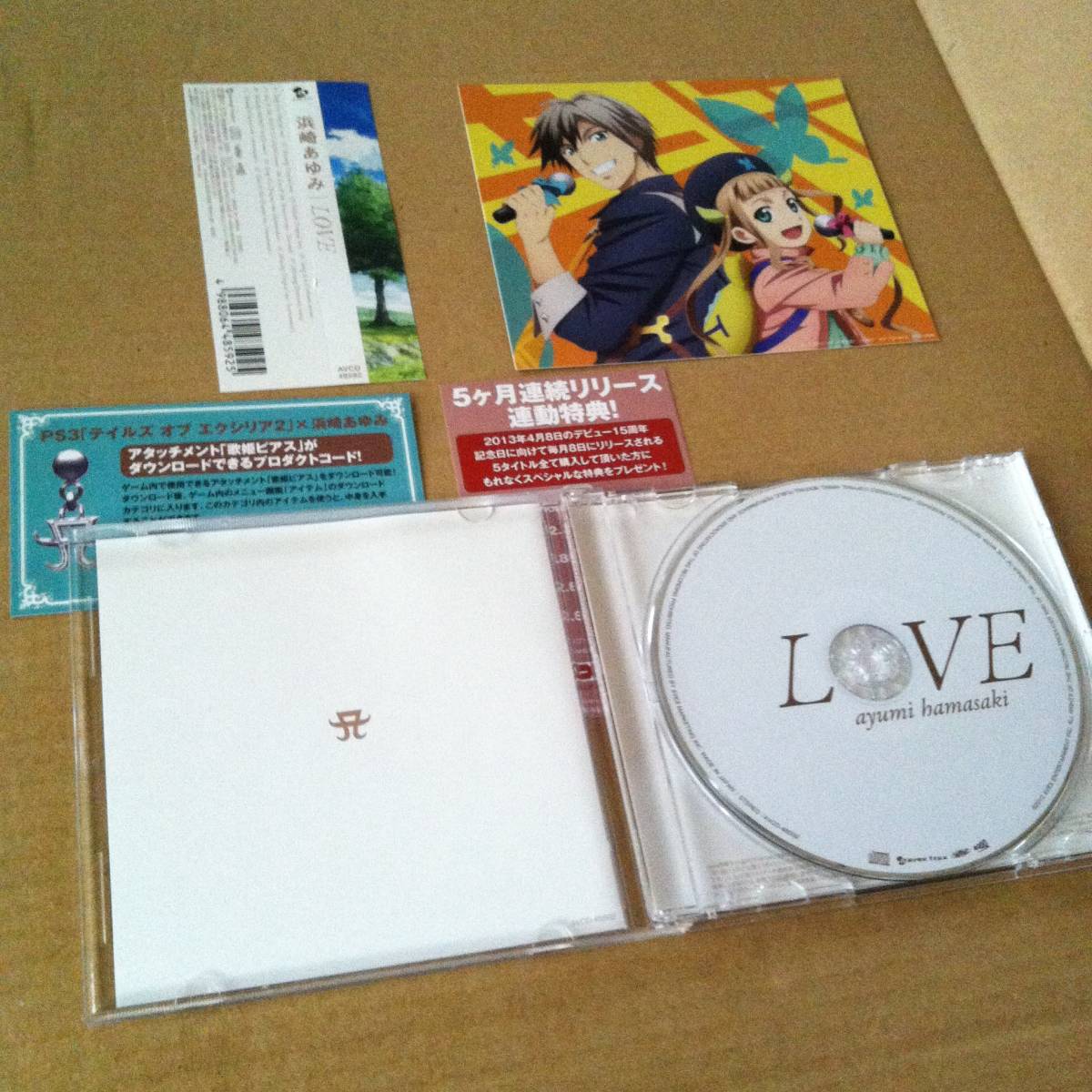 浜崎あゆみ　　LOVE　　CD　　　　　　商品検索用キーワード : 歌　ボーカル　VOCAL　　ラブ　　ラヴ　　　テイルズ_画像3
