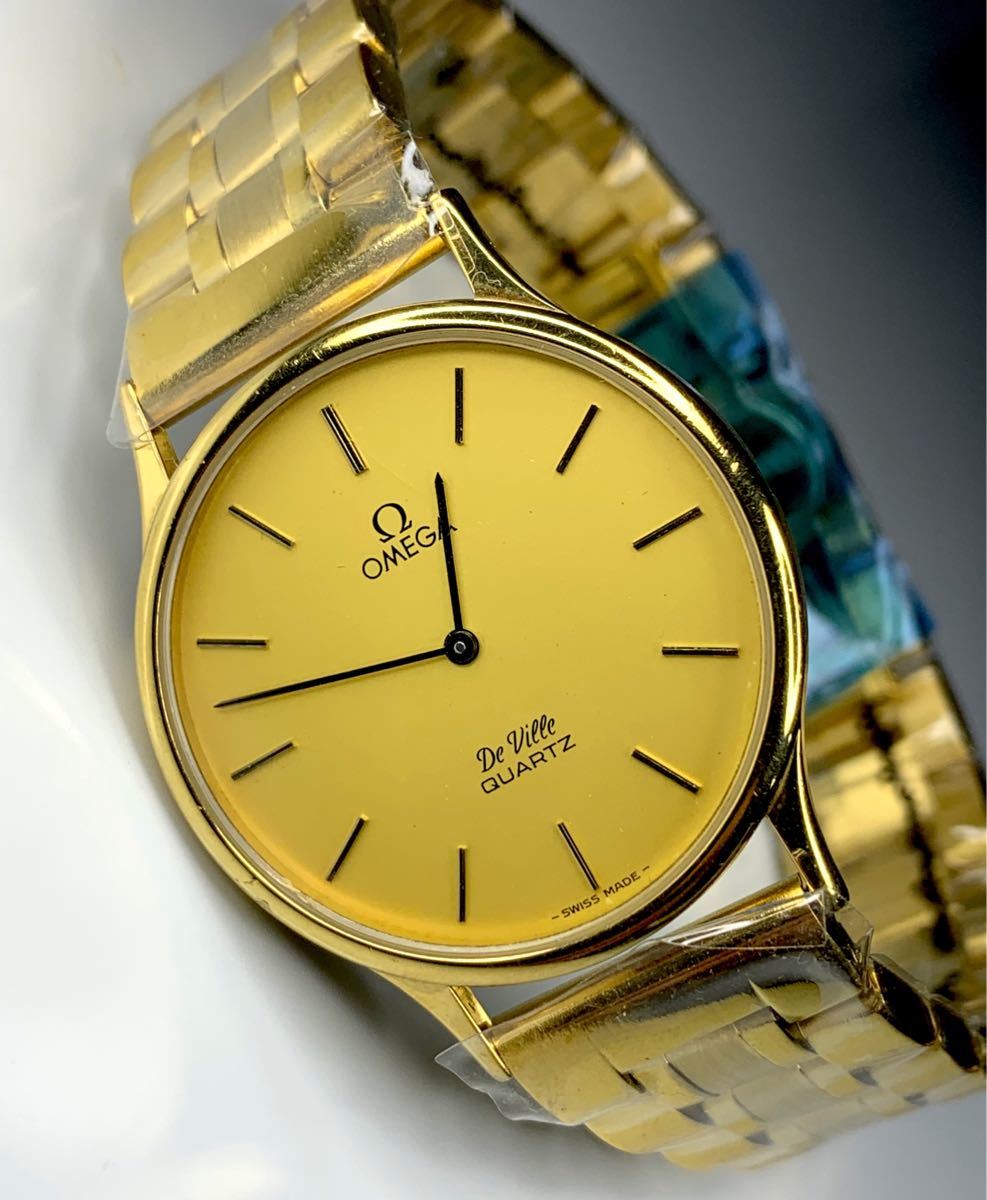 OMEGA オメガ デビル ゴールド アンティーク腕時計 cal.1365