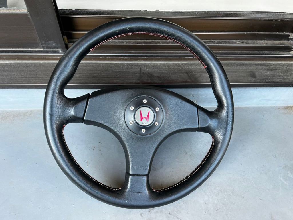 美品 MOMOステアリング DC2 インテグラ ホンダ HONDA 純正 ハンドル