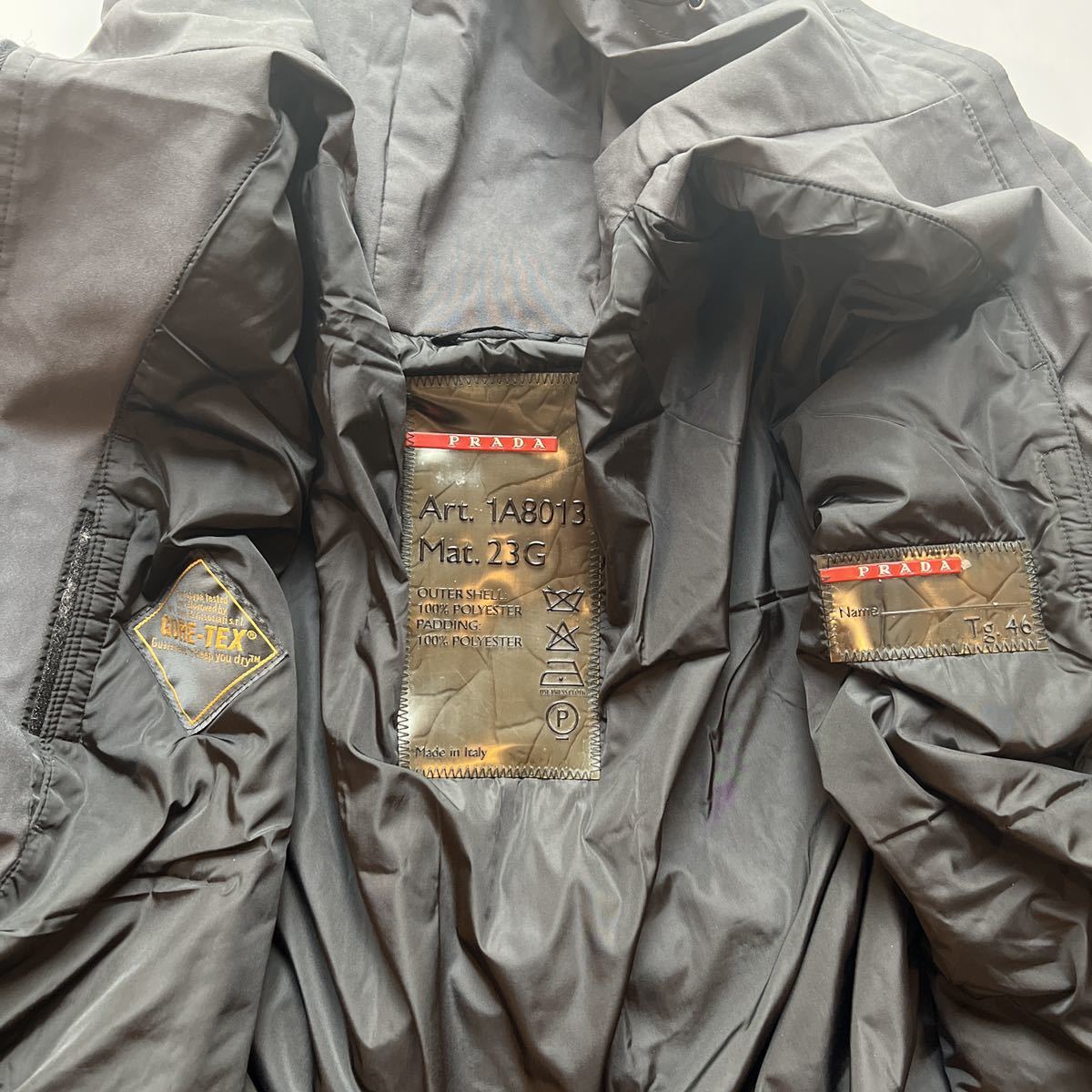 PRADA SPORT GORE-TEX gimmick jacket