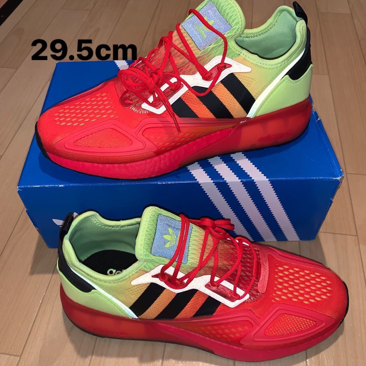 未使用】Adidas / アディダス ZX 2K Boost 'Solar Yellow Red 未使用】Adidas / アディダス ZX 2K Boost 'Solar Yellow Red