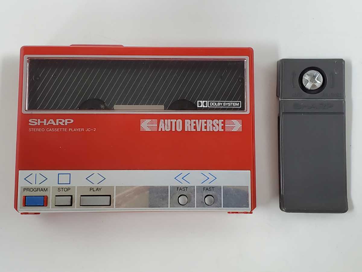 訳ありSHARP JC-7 FMAM ステレオヘッドホンカセットプレーヤー | www