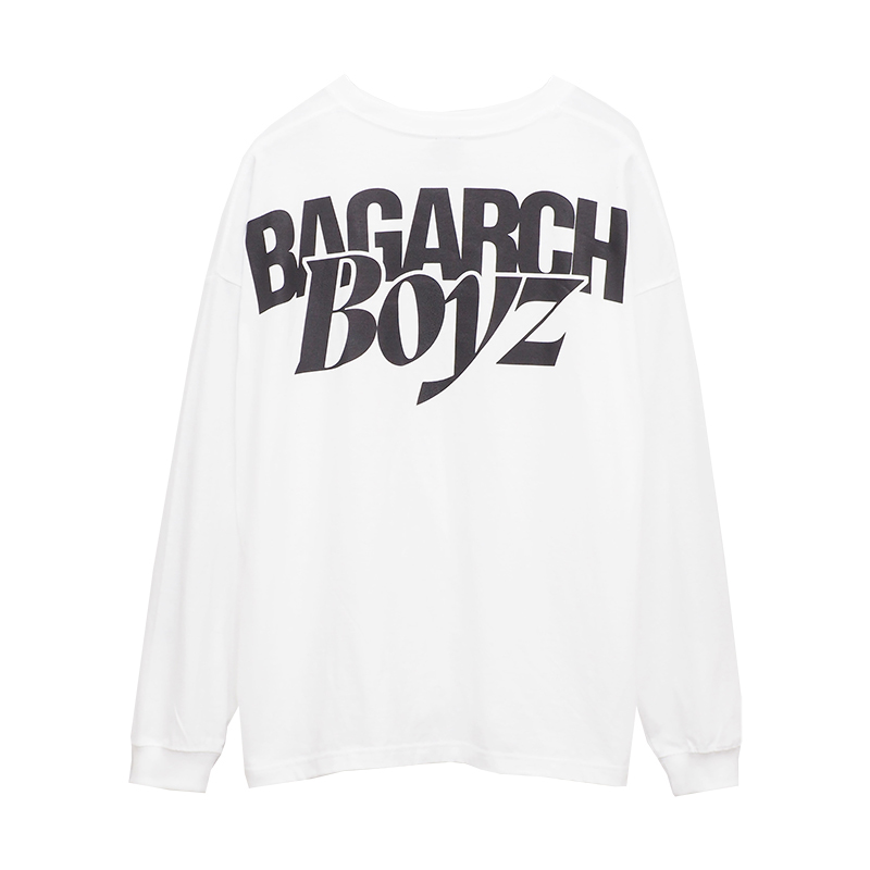 (バガーチ) BAGARCH BGHBロングスリーブＴシャツ BH-1470 22'BGHB-LTS WHITE 2XL