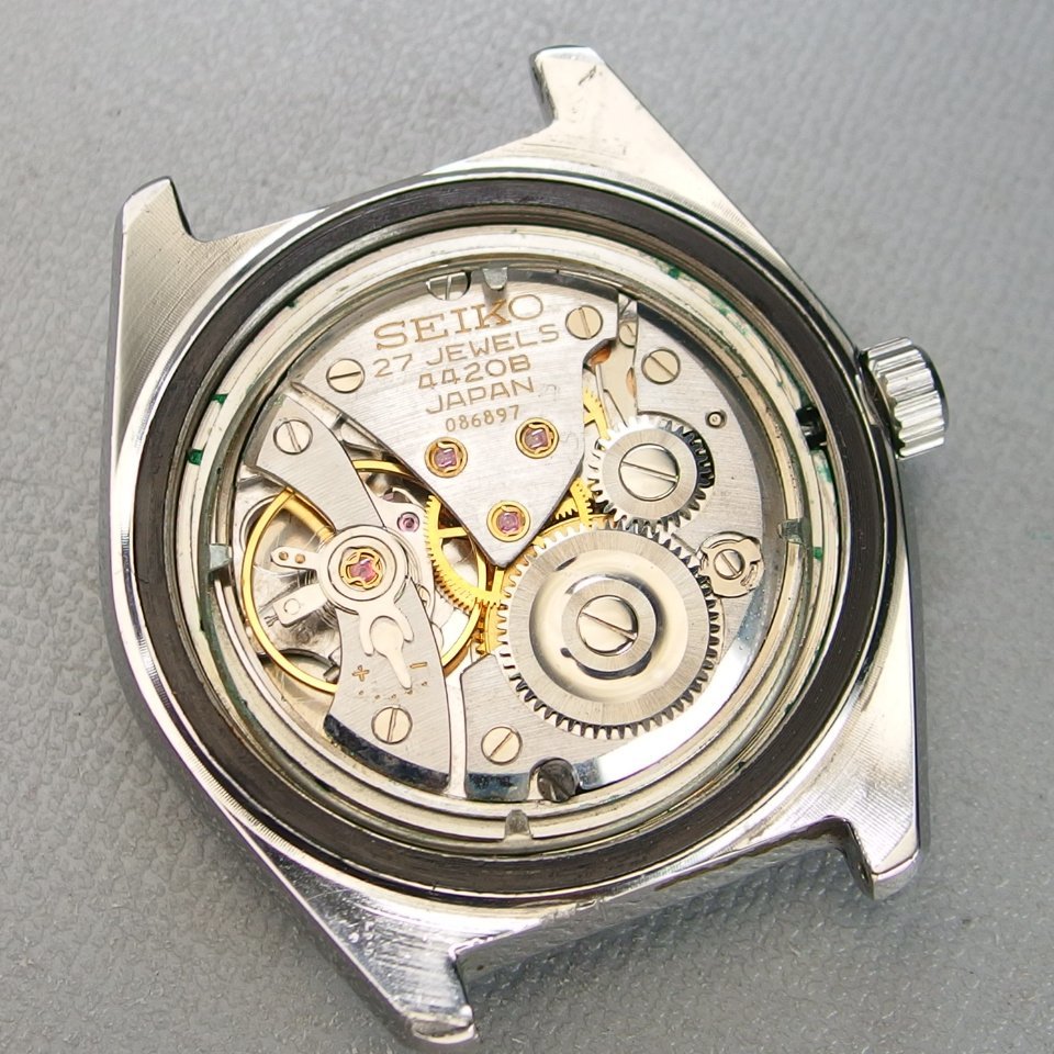 超 44GS アンティーク 機械式 SEIKO GS グランドセイコー Ref.4420 超 44GS アンティーク 機械式 SEIKO GS グランドセイコー Ref.4420