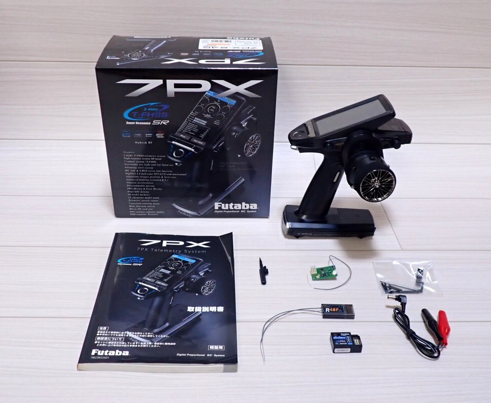 最新デザインの フタバプロポ カー用4ch T7PX T4PM プロポセット