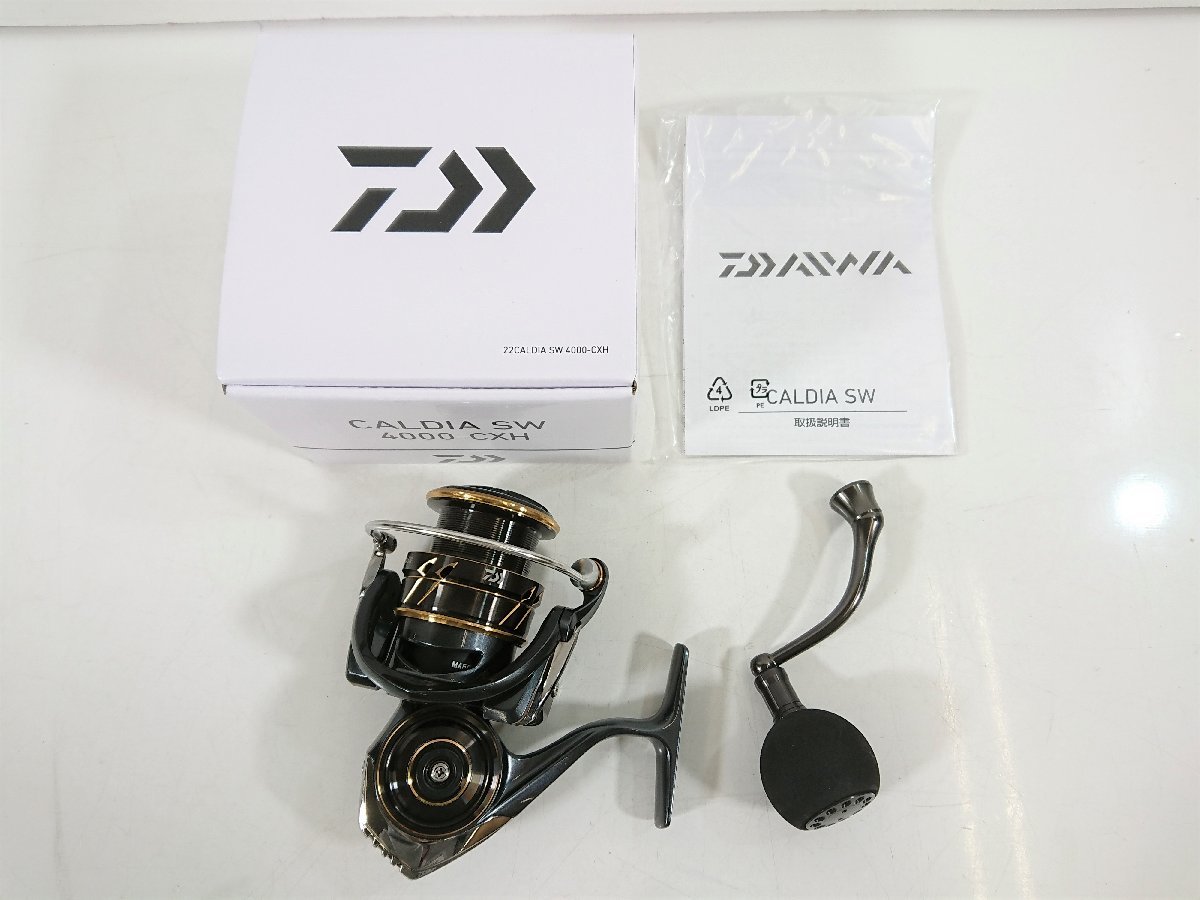 独特な DAIWA 併売商品 ユーズド 箱付き 動作品 スピニングリール 4000