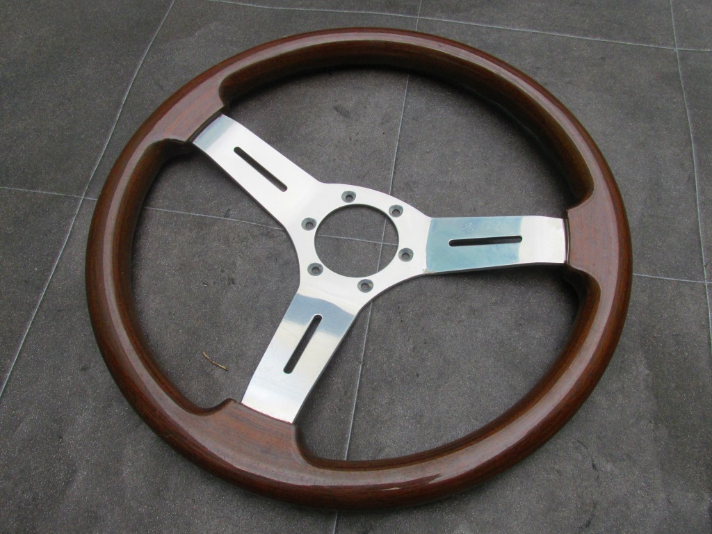 とっておきし福袋 ε【当時物新品】NARDI ナルディ クラシック ウッドステアリング 365㎜ FET正規品 旧車 ラリー ハンドル デッドストック【送料無料】 ステアリング、ハンドル関連用品
