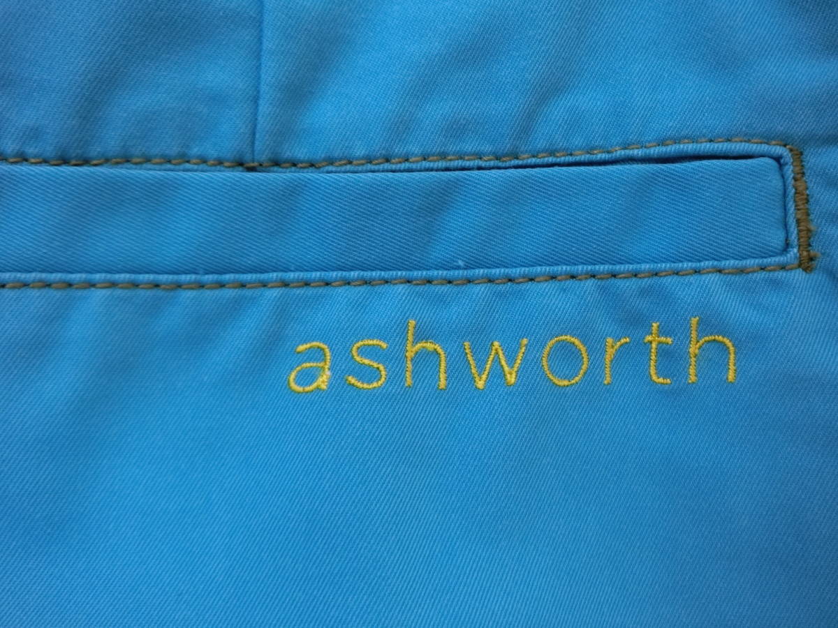 【感謝セール】【美品】Ashworth(アシュワース) スカート 水色 レディース M ゴルフウェア 2103-0507 中古_画像4