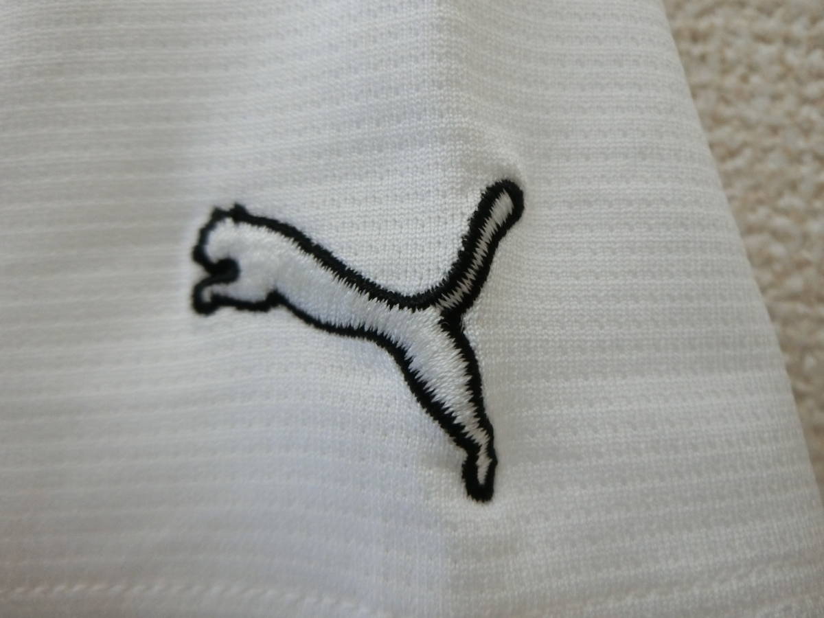 【感謝セール】【美品】PUMA GOLF(プーマゴルフ) ポロシャツ 白 レディース M ゴルフウェア 2010-0029 中古_画像2