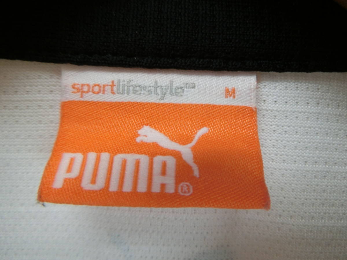 【感謝セール】【美品】PUMA GOLF(プーマゴルフ) ポロシャツ 白 レディース M ゴルフウェア 2010-0029 中古_画像3