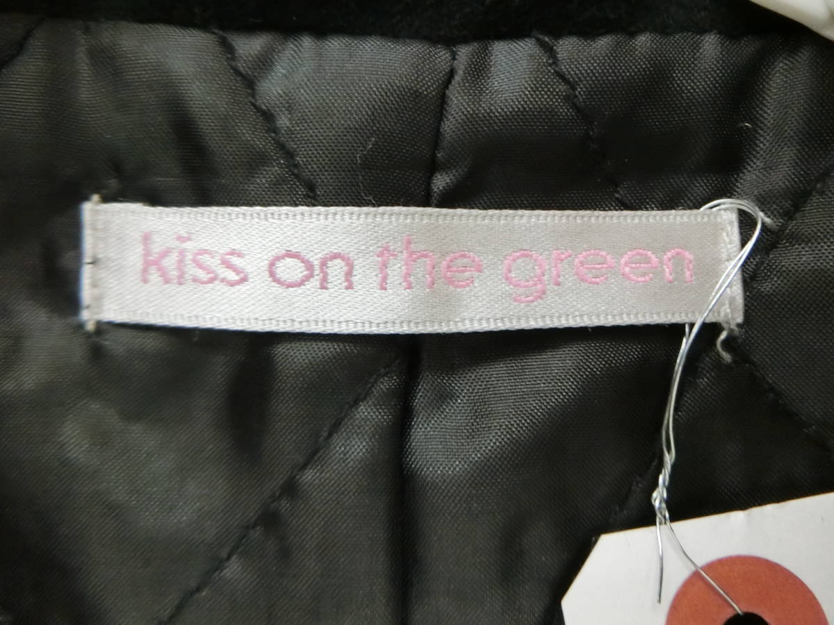 【感謝セール】KISS ON THE GREEN(キスオンザグリーン) フルジップベスト 黒 レディース 表記なし ゴルフウェア 2107-0150 中古_画像3