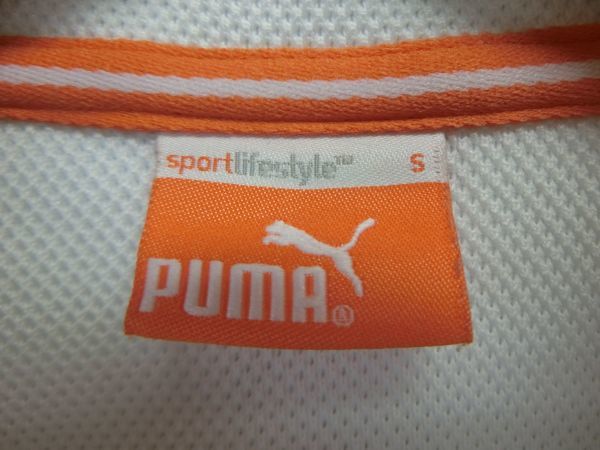 【感謝セール】【超美品】PUMA GOLF(プーマゴルフ) ポロシャツ 白 レディース SS ゴルフウェア 1909-0097 中古_画像3