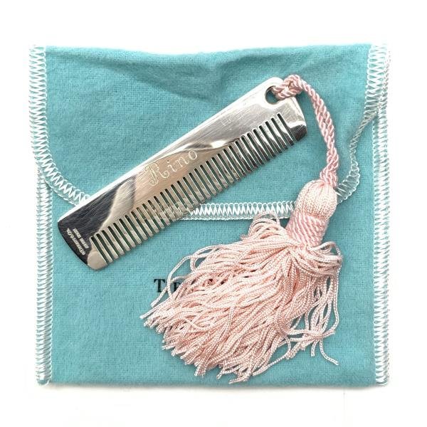 TIFFANY ティファニー ベビーコーム くし クシ ブラシ スターリング