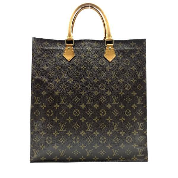 LOUIS VUITTON ルイヴィトン M51140 サック・プラ トートバッグ ハンドバッグ モノグラム ブラウン 茶色 ビジネス 仕事用 管理RY22001781_画像1