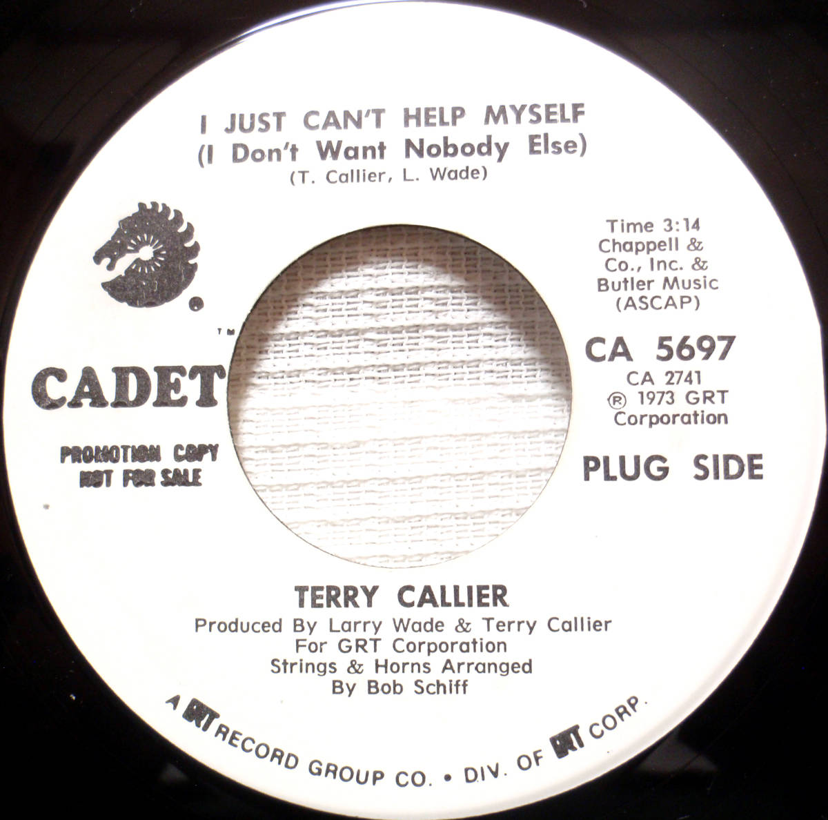 試聴 USオリジナル 7inch. TERRY CALLIER - I JUST CAN’T HELP MYSELF / GOTTA GET CLOSER TO YOU □白プロモ soul funk45 サバービア_画像2