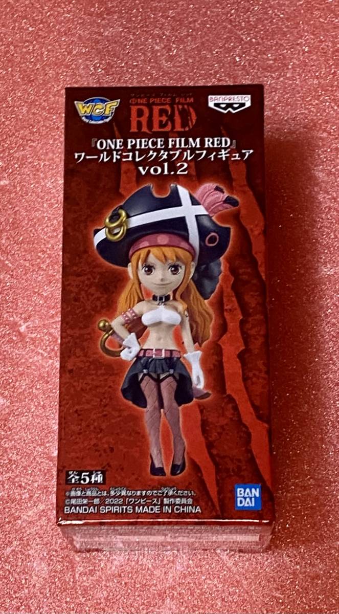 【未開封】 ワンピース ワールドコレクタブルフィギュア ナミ ワーコレ FILM RED Vol.2 ONE PIECE_画像1