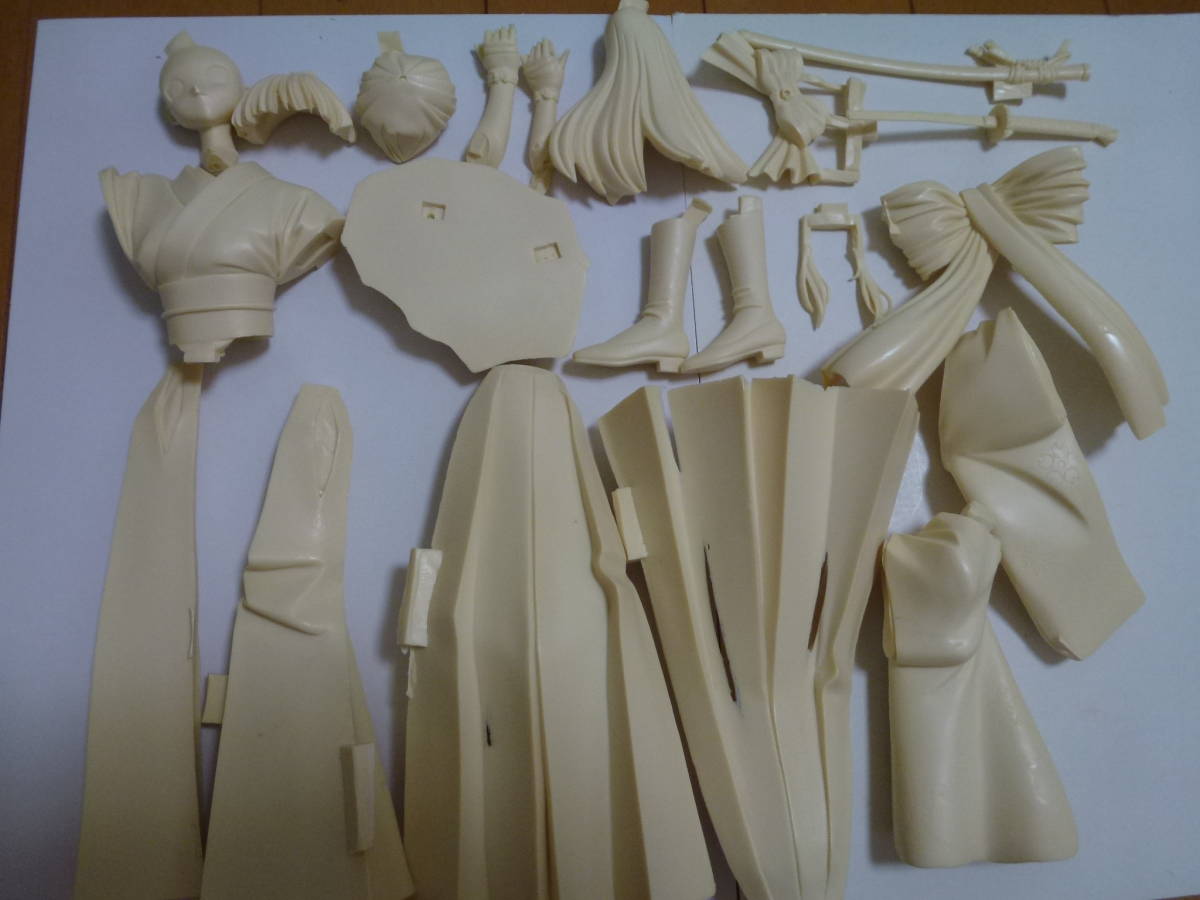 k Rays T\'s system genuine . temple Sakura kimono Ver. Sakura Taisen 1/6 garage kit not yet constructed 