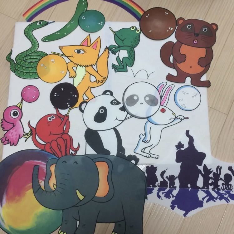 しゃぼん玉とばそ パネルシアターの型紙 しゃぼん玉とばせ しゃぼんだまとばそ 保育|PayPayフリマ
