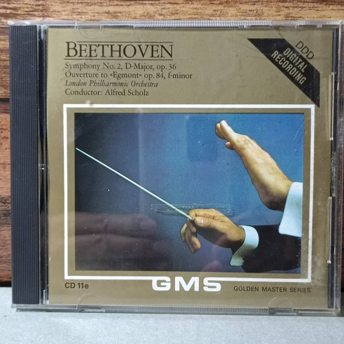 【中古CD】BEETHOVEN / SYMPHONY NO.2　ベートーヴェン　交響曲第2番　ニ長調　Op.36　P100_画像1