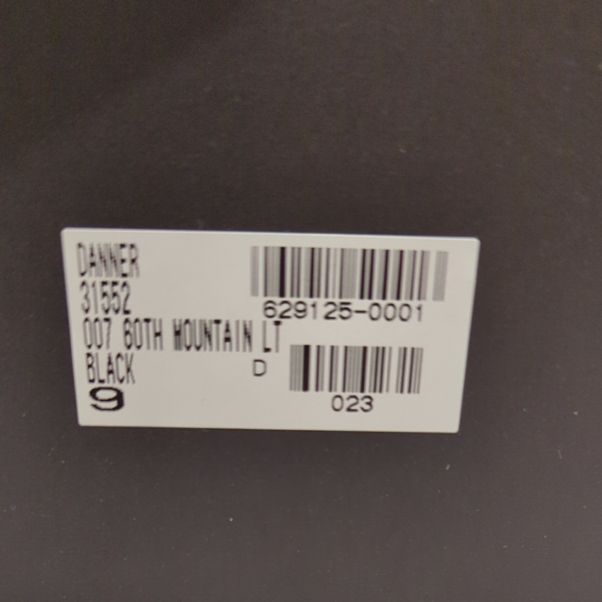 ダナー マウンテンライト DANNER 007 60th Mountain Light Ⅱ 9 ダナー マウンテンライト DANNER 007 60th Mountain Light Ⅱ 9