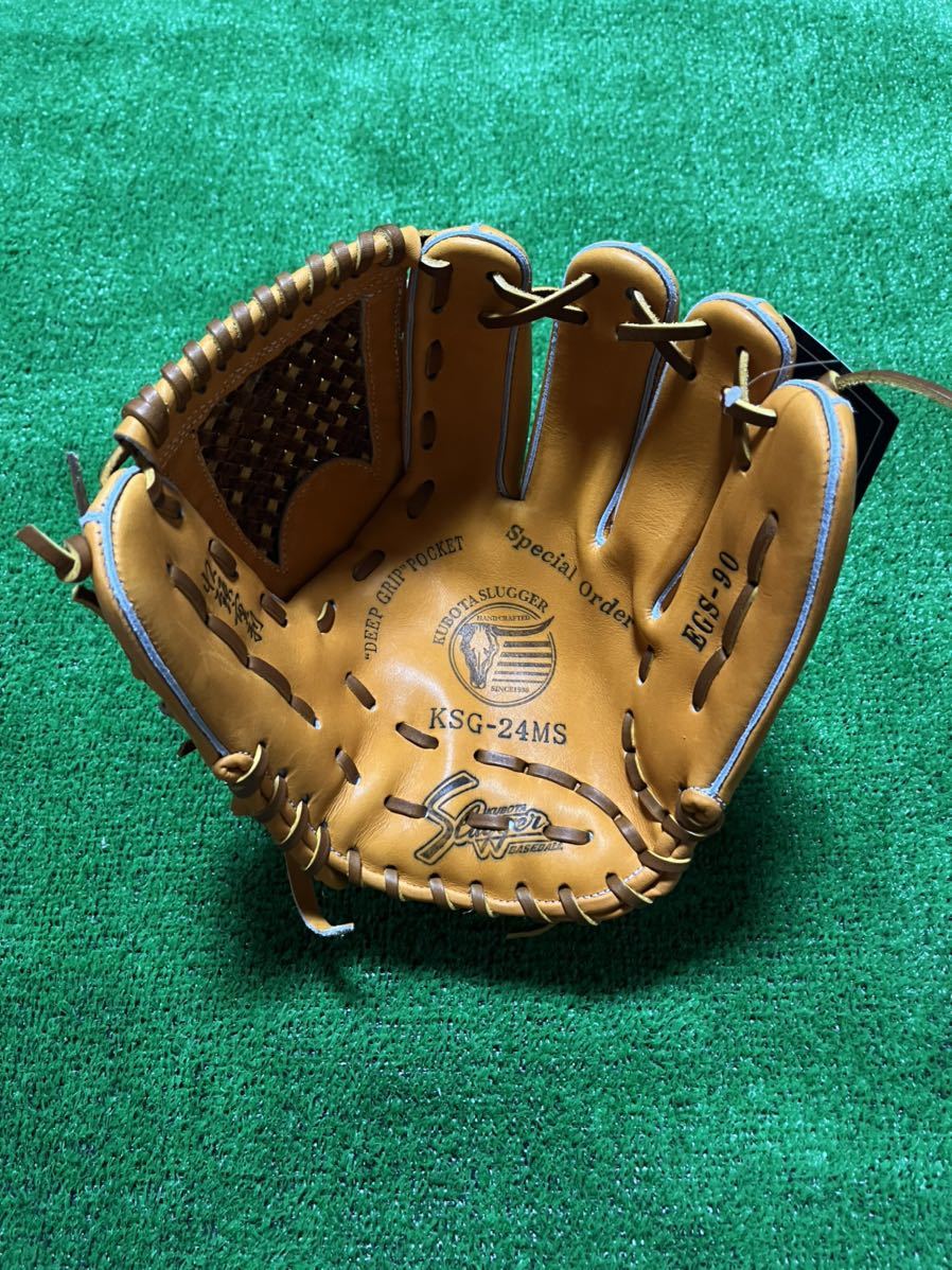 新品】久保田スラッガー 限定硬式内野用グラブ 24MS EGS-90-