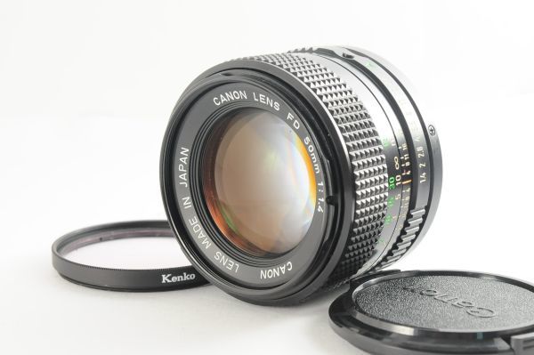 ☆超美品☆キャノン CANON NEW FD 50mm F1.4 使用感の少ない新品級の