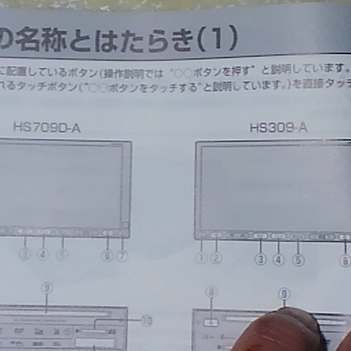  日産　オリジナル ナビゲーション　取扱説明書　 部品番号 HS709DA/HS709D-WHA309A 送料全国520円　 管理 S-7618_画像6