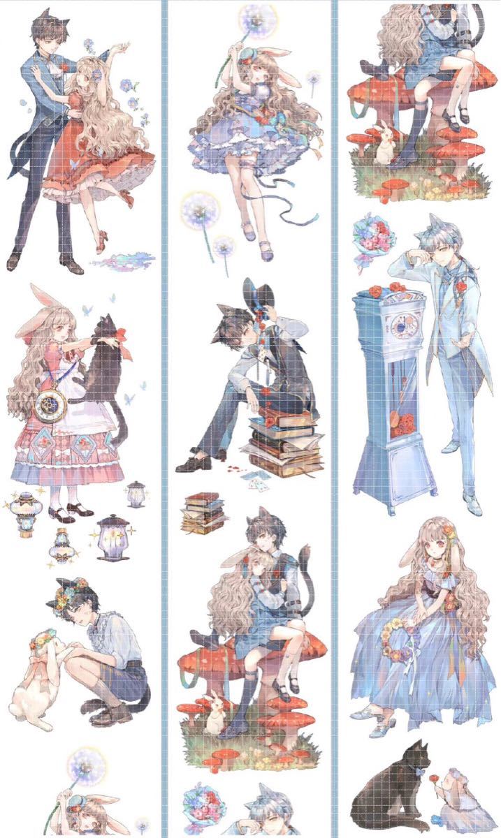 60%OFF!】 墨魚さん新作7種セット 巻き売り まとめ売り 海外マスキング