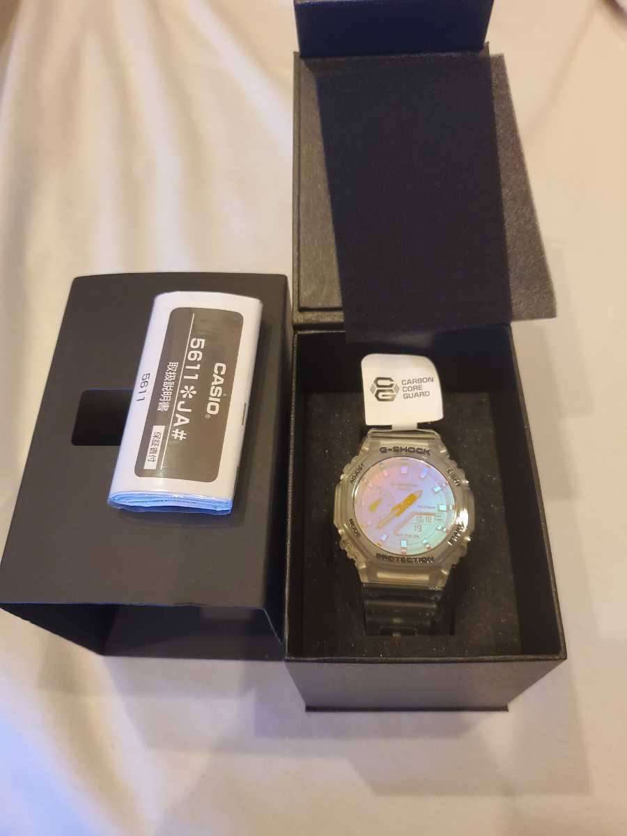 新品未使用 国内正規品 CASIO G-SHOCK GA-2100SRS-7AJF カシオーク