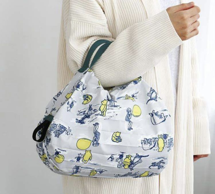 ボトムスス単品 シュパット エコバッグ プーさん コンパクトバック