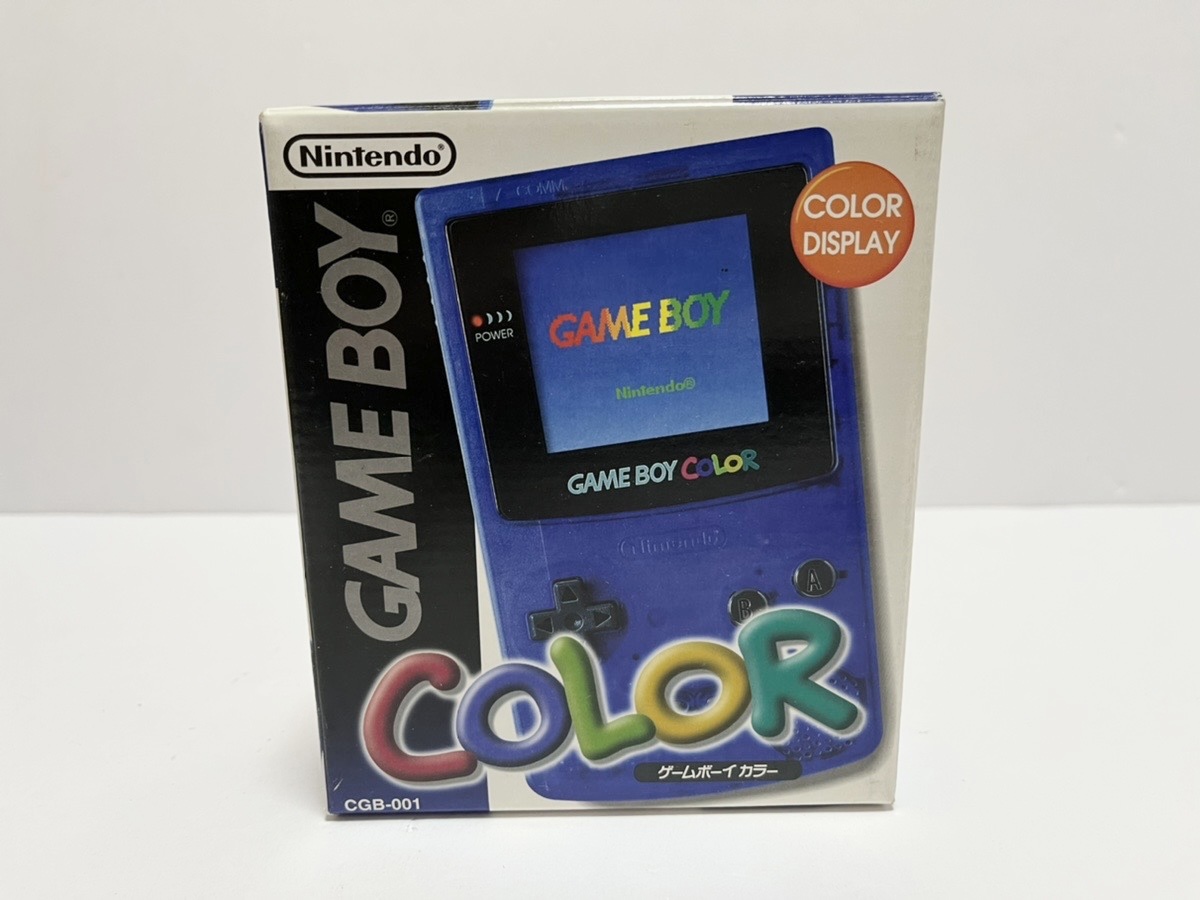 稀少品 ゲームボーイカラー 本体 ミッドナイトブルー-