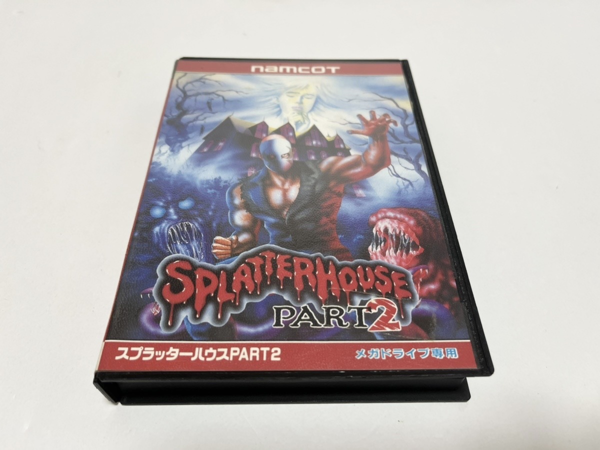 MD】スプラッターハウス2□箱説明書完備□ MD】スプラッターハウス2□箱説明書完備□