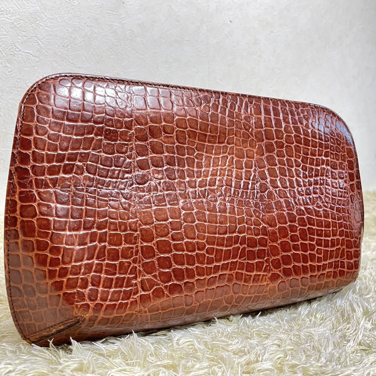 1円【極美品】ジョルジオアルマーニ クラッチバッグ セカンドバッグ