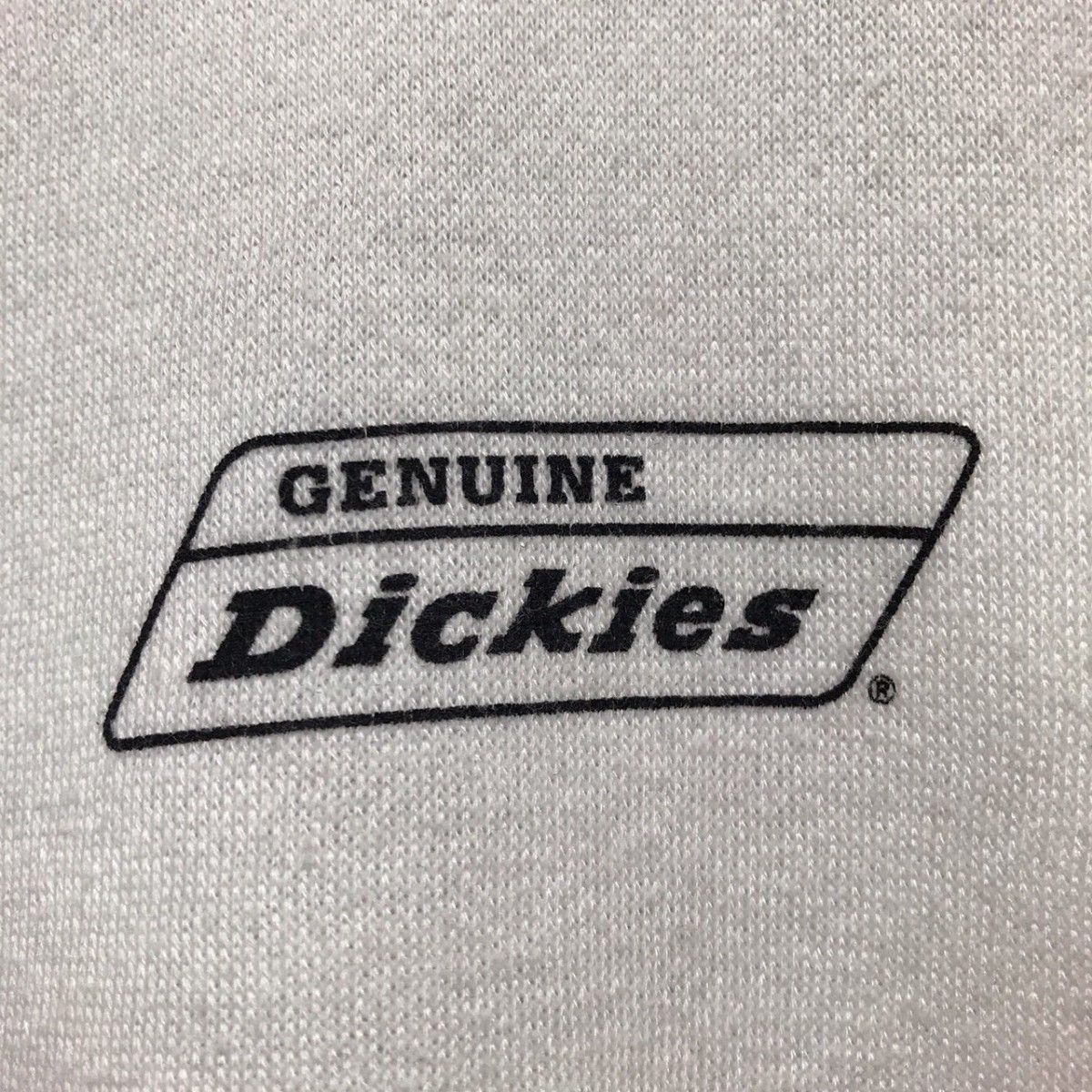 used Dickies ディッキーズ バックロゴ 刺繍 スウェット プルオーバー フーディ パーカー ストリート 一点物 古着